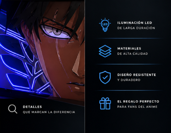 Cuadro con iluminación 3D